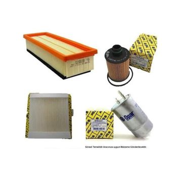 Opar 55179777 Egea 1.3 EU 6 Filtre Kiti