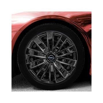 Opel Amblemli Piano Black 4'lü Takım 213 16 İnç Jant Kapağı
