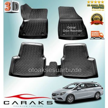 Opel Astra 3D Havuzlu Paspas Takımı