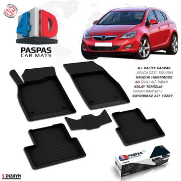 Opel Astra 4D Havuzlu Paspas