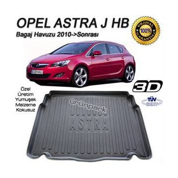 Opel Astra H Hb 3D 2004-2012 Bagaj Havuzu