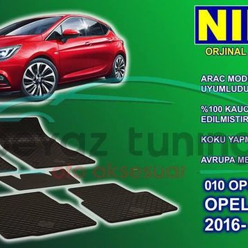 Opel Astra J 2009 Sonrası Paspas