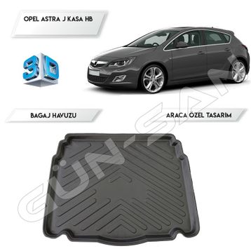 Opel Astra J Hatchback 3D Bagaj Havuzu