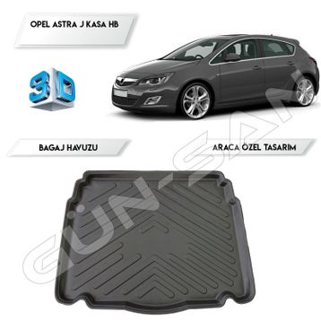 Opel Astra J Hatchback 3D Bagaj Havuzu