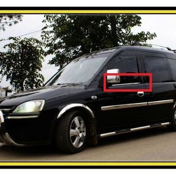 Opel Combo 2001 2010 Krom Cam Çıtası