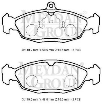OPEL Combo 2002/2012 1.3/1.4/1.6/1.7cc 260x24x6041 Havalı Ön Fren Diski