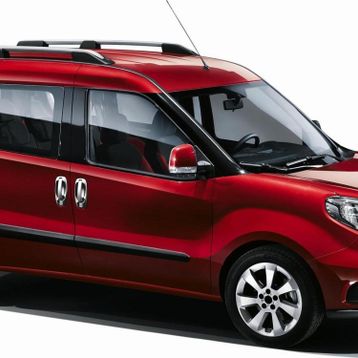 Opel Combo D 8 Prç 2011 Üzeri Çerçeveli Set 4 Kapı Krom Kapı Kolu