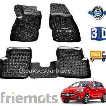 Opel Corsa 3D Havuzlu Paspas