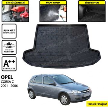 Opel Corsa C 2001-2006 Bagaj Havuzu