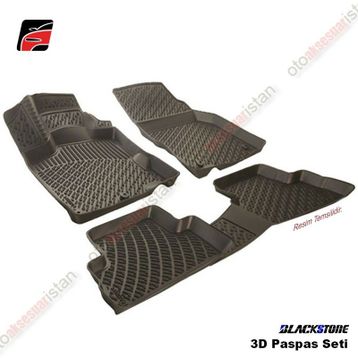 Opel Corsa D 2006-2014 3D Havuzlu Paspas