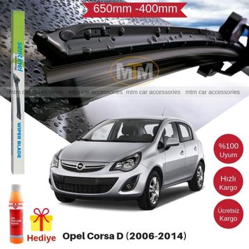 Opel Corsa D 2006-2014 Silecek Takımı