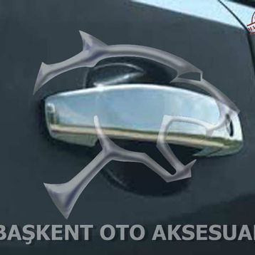Opel Corsa D 2007 2015 4 Kapı Krom Kapı Kolu