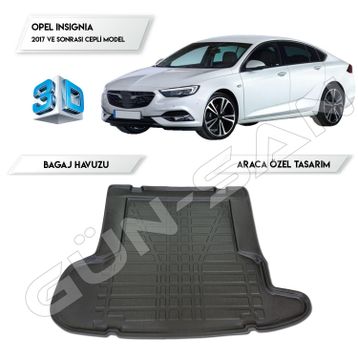 Opel İnsignia 2017 Sonrası Bagaj Havuzu