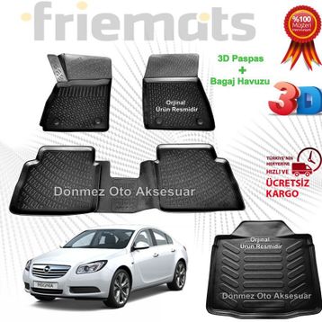 Opel Insignia 3D Havuzlu Paspas