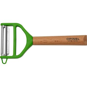 Opinel OP-002432 T-DUO Ahşap Saplı Yeşil Meyve ve Sebze Soyacağı