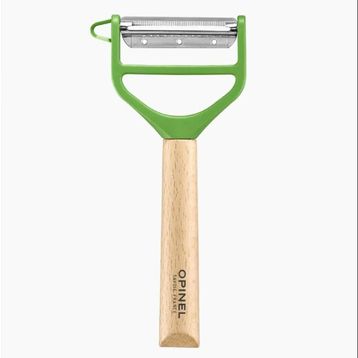 Opinel OP-002432 T-DUO Ahşap Saplı Yeşil Meyve ve Sebze Soyacağı
