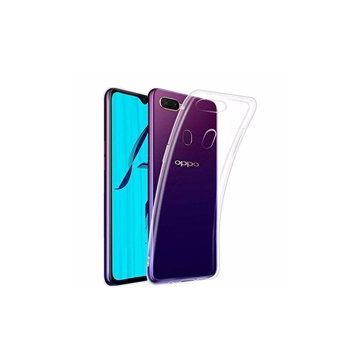 Oppo A12 Lüx Şeffaf Silikon Şeffaf Kılıf