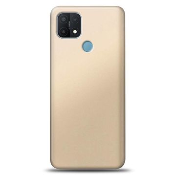 Oppo A15 Gold Kılıf Zırhlı Standlı Mıknatıslı Tank Kapak