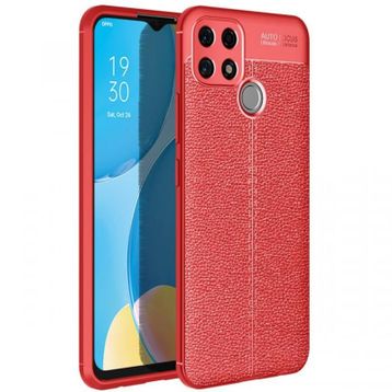Oppo A15 Kırmızı Kılıf Zırhlı Standlı Mıknatıslı Tank Kapak