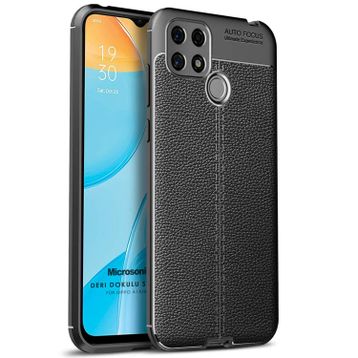 Oppo A15 Siyah Kılıf Zırhlı Standlı Mıknatıslı Tank Kapak
