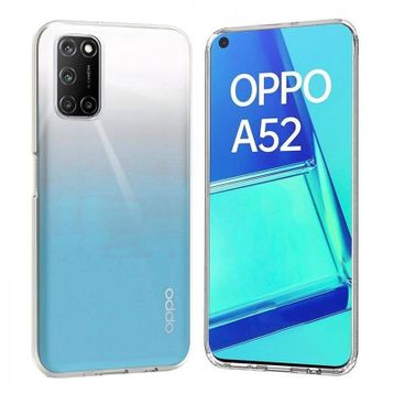 Oppo A52 Ultra İnce Şeffaf Silikon Kılıf