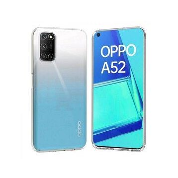 Oppo A52 Ultra İnce Şeffaf Silikon Kılıf