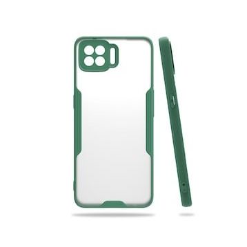 Oppo A73 Platin Silikon Yeşil Kılıf