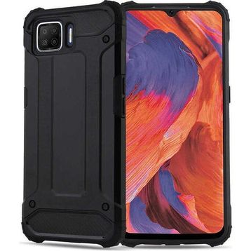 Oppo A73 Siyah Kılıf Silikon Karbon Serisi Mat Fiber Negro Kapak