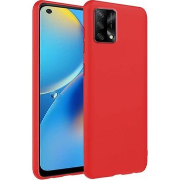 Oppo A74 Kırmızı Kılıf Zırhlı Standlı Mıknatıslı Tank Kapak