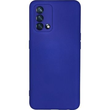 Oppo A74 Lacivert Kılıf Zırhlı Standlı Mıknatıslı Tank Kapak