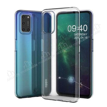 Oppo A92 Ultra İnce Şeffaf Silikon Kılıf