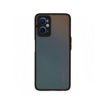 Oppo A96 Montreal Silikon Kapak Siyah Kılıf