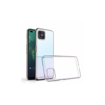 Oppo Reno 4 Lite Lüx Şeffaf Silikon Şeffaf Kılıf