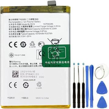 OPPO Reno 5 BLP819 Kodlu Batarya Pil