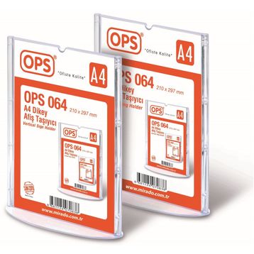 Ops 064 A4 T Tipi Dikey Afiş Taşıyıcı