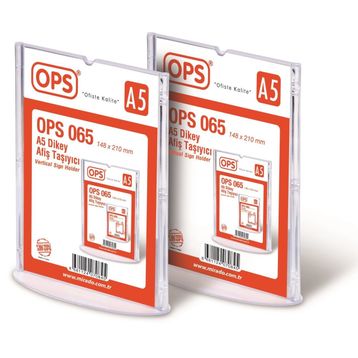 Ops 065 A5 T Tipi Dikey Afiş Taşıyıcı