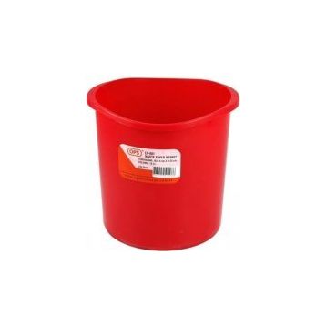 Ops 801K Kırmızı Plastik Çöp Kovası