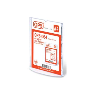 Ops DP-064 A4 T Tipi Dikey Afiş Taşıyıcı