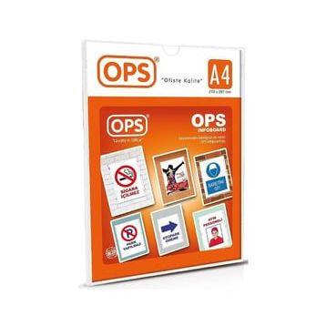 Ops OPS 070 A4 Duvar Tipi Afiş Taşıyıcı