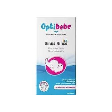 Opti Bebe Kids 120 ml 20 Şase Sinus Rinse Kit