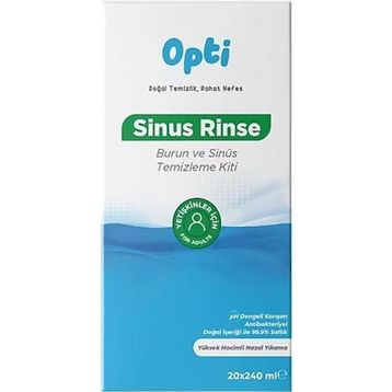 Opti Yetişkin 240 ml 20 Şase Sinus Rinse Kit