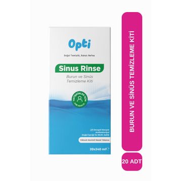 Opti Yetişkin 240 ml 20 Şase Sinus Rinse Kit