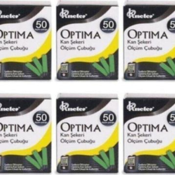 Optima 10x50'li Kan Şekeri Ölçüm Çubuğu