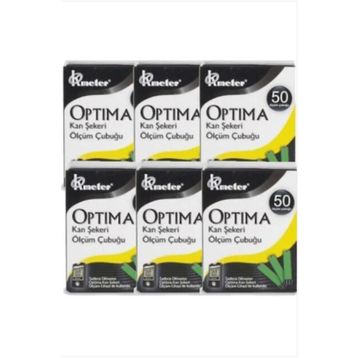 Optima 6x50'li Kan Şekeri Ölçüm Çubuğu