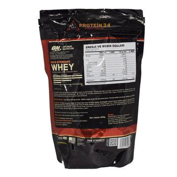Optimum Gold Standard Whey 450 gr Protein Tozu