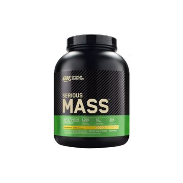 Optimum Serious Mass Banana 6 Lbs Protein Tozu