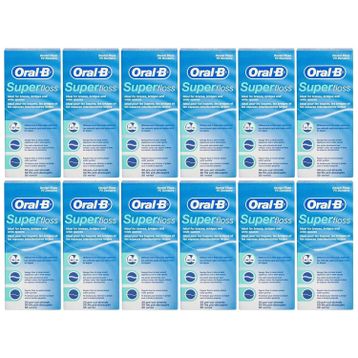 Oral-B 12x50 Adet Süper Floss Diş İpi