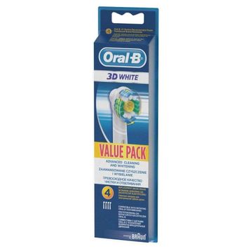 Oral-B 3D White EB18 4 Adet Yedek Başlığı