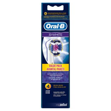Oral-b 8 Adet Pro White 4 - Cross Action Diş Fırçası Yedek Başlığı