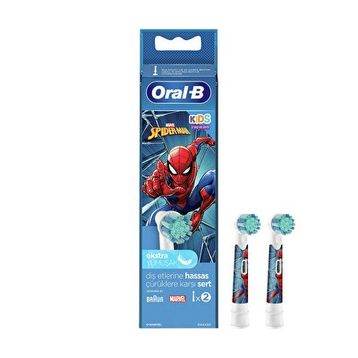Oral-B Cars Serisi Çocuk Yedek Diş Fırçası Başlığı 2'li